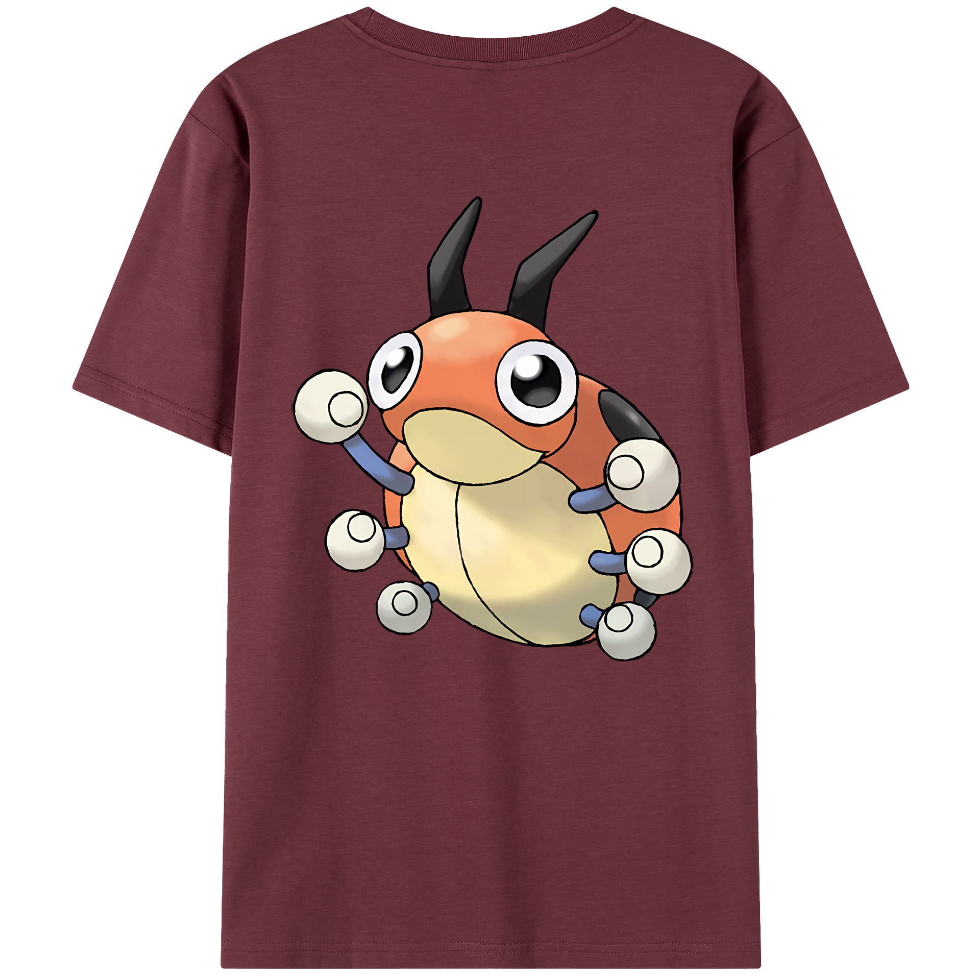 （画像用） ポケットモンスター Pokémon 綿100％半袖Tシャツ（背面プリント）